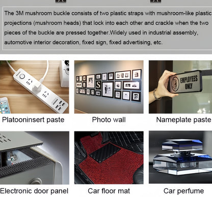 50cm x 2.54cm 3M Dual Lock Reclosable Fastener hook and loop Adhesive Tape