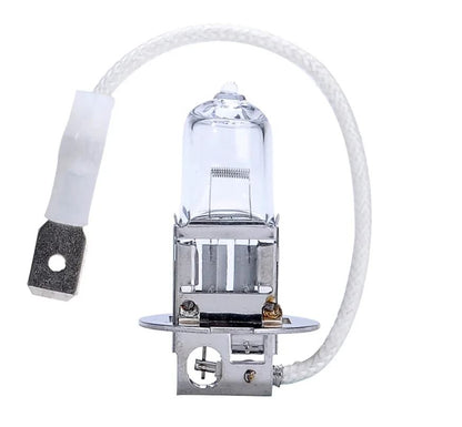 6 x Osram 12v H3 55w Halogen Clear Globes 3200k Classic 64151 (6pcs)