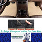 5 x Beige Waterproof Leather Car Floor Mats Universal Auto Foot Pad Protector