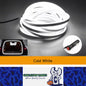 5M LED Car Trunk Light Cold White Flexible LED Strip Light Magnetic Induction
