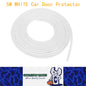 5M White Car Door Protector Anti Collision Strip U Shape Car Door Edge Protector