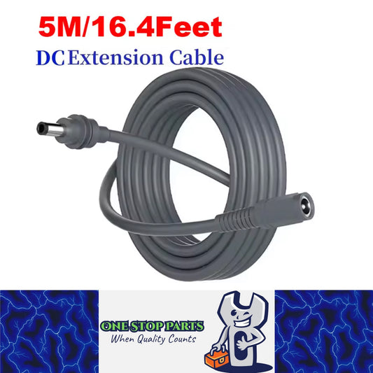 5M Starlink Mini Power Cable DC Male to Female Extension Cable for Charging