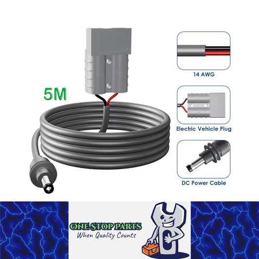 5M Starlink Mini Power Cable DC Cable to Anderson Plug 50A Connetor Socket