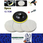 5pcs 127mm Wool Buffing Pads Kit for Drill w/ M14 Adapter Car Polishing Waxing