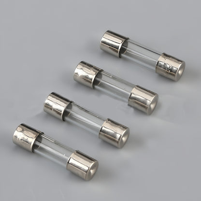 10 x 2Amp Glass Fuses 5mm x 20mm Long 2A Glass Fuse suits Vintage Cars and Bikes