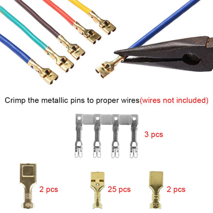 1 x 6 Way ATC/ATO Blade Fuse Holder and 6 Way Relay Box Block with Fuse Kit
