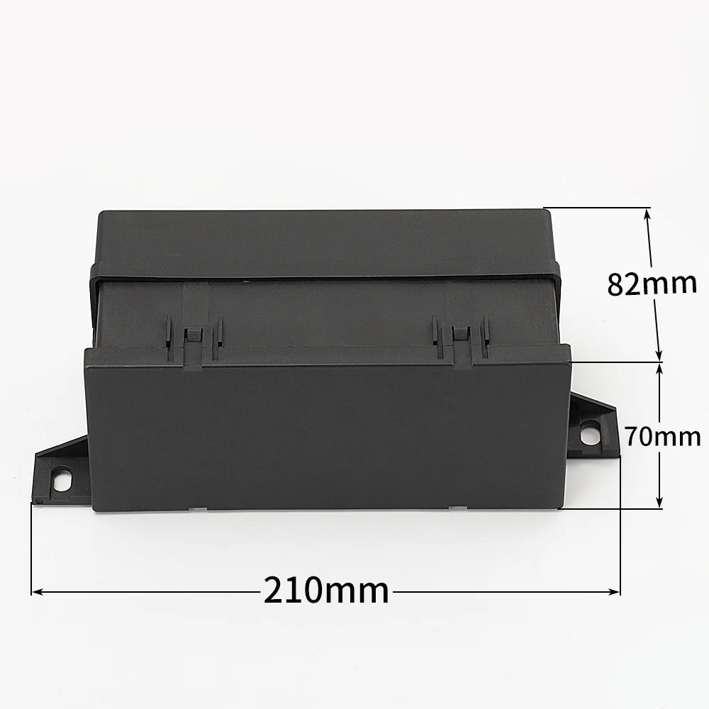 12V Fuse Relay Box 6 Relays 11 ATC/ATO Fuses Waterproof for Car Marine Boat