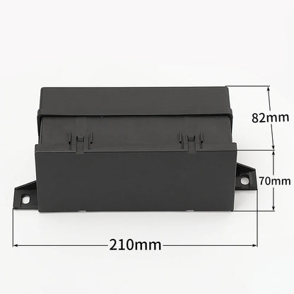 12V Fuse Relay Box 6 Relays 11 ATC/ATO Fuses Waterproof for Car Marine Boat