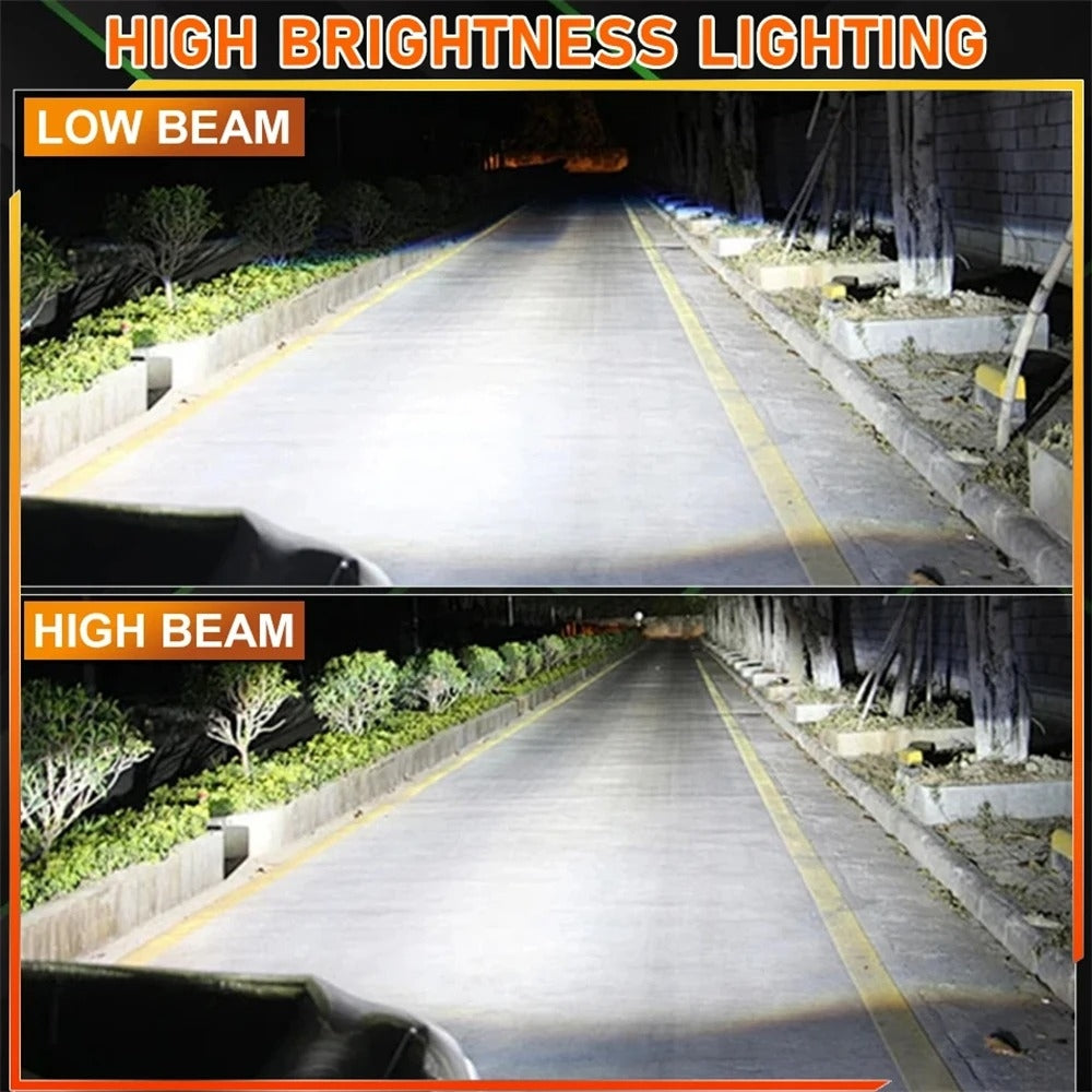 2 x Osram H4 LED Globes 24V 6500K 45W LED Truck Headlight Super Bright H4 Bulbs