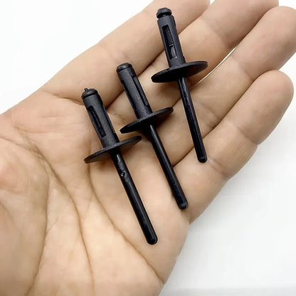 50pcs 6mm Car Retainers Liner Clip Bumper Trim Fender Fastener Rivet for BMW