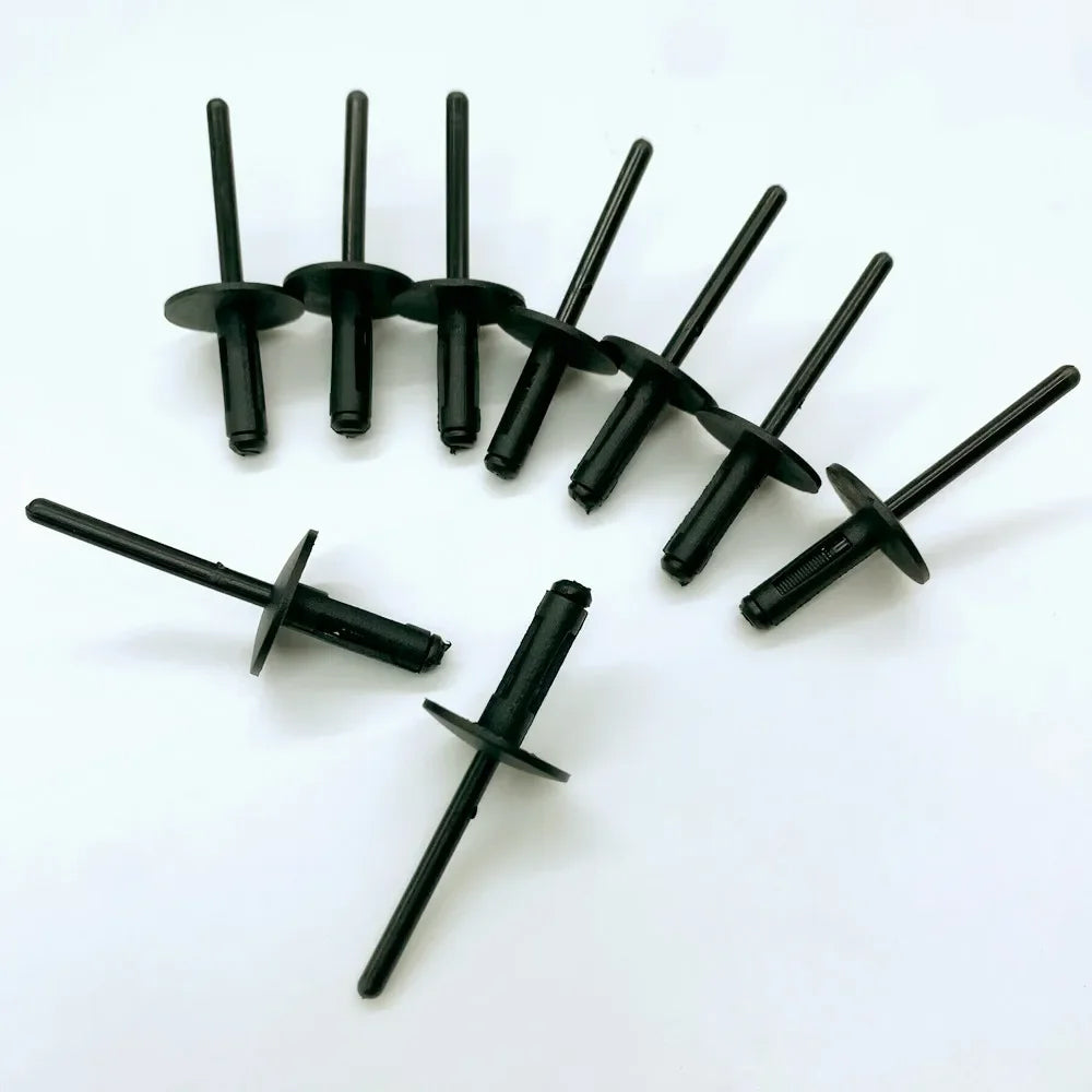 50pcs 6mm Car Retainers Liner Clip Bumper Trim Fender Fastener Rivet for BMW