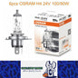 6 x OSRAM 24V H4 100/90W Halogen Globes Hi/Low 3200K HB2 9003 Truck Headlight