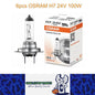 6 x Osram 24V H7 100W Halogen Clear Globes 3200K Truck Original Headlight (6pcs)
