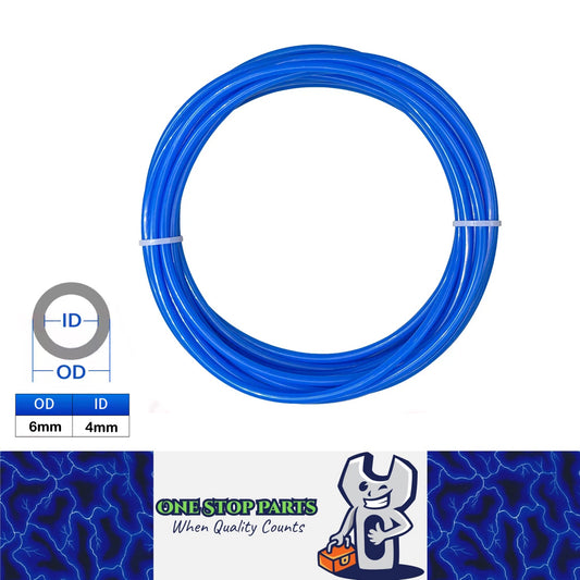 6mm Blue PU Air Hose Pneumatic Tube Pipe for Air Compressor Water Oil