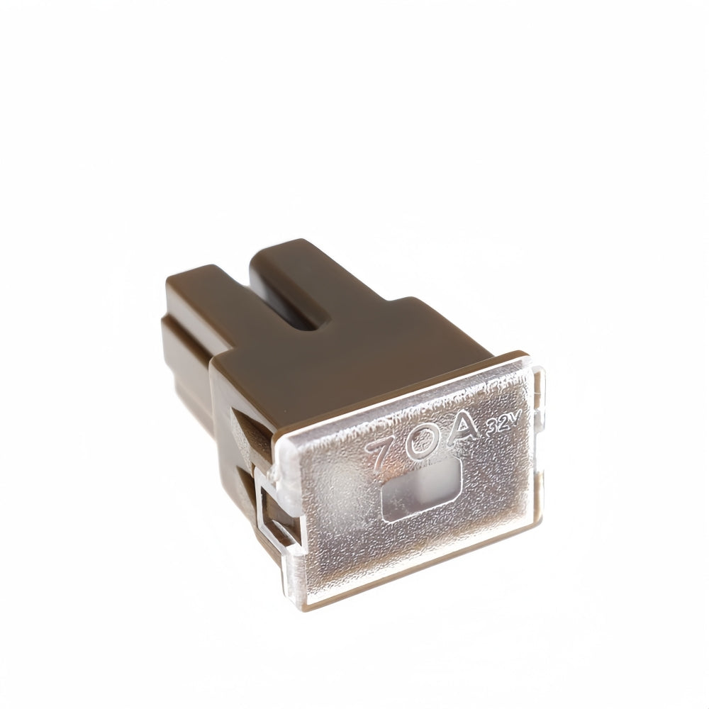 5 x 70Amp Light Black Medium Female Slow Blow Fuse Block 15x22x32mm High fuse