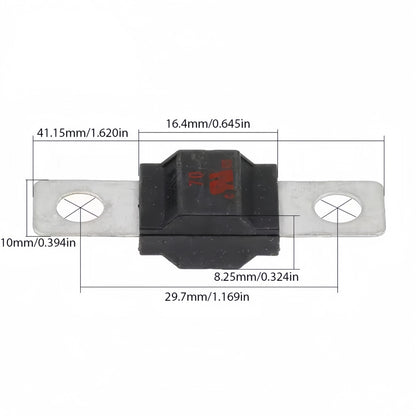 ANS Inline Fuse Holder with Bolt On 70 Amp Fuse Supplied (70A) ANS fuse holder
