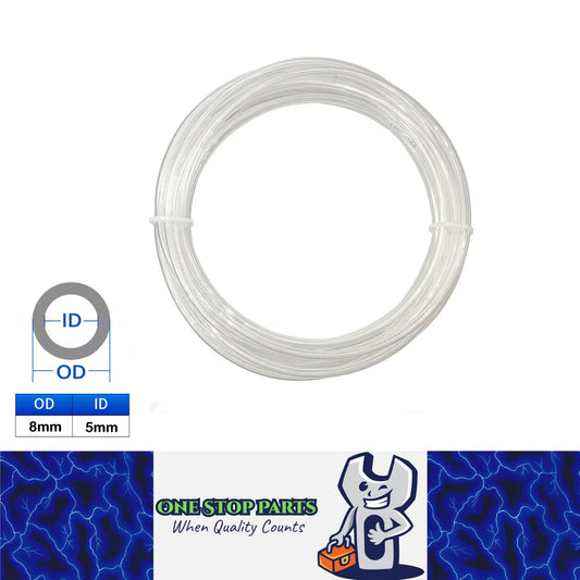 8mm Transparent PU Air Hose Pneumatic Tube Pipe for Air Compressor Water Oil