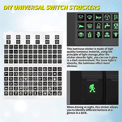 Pre-wired 8 Gang Blue LED Rocker Switch Panel 12-24V for Car Caravan Boat Marine
