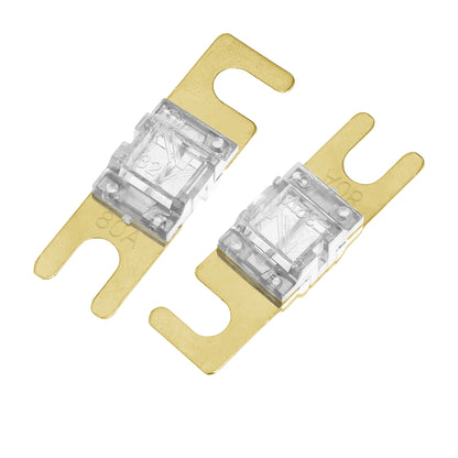 5 x 80A AFS Mini ANL Fuses 60 Amp fuses 42mm x 12mm Car Stereo Audio AFS Fuses