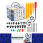 820pcs Car Push Retainer Clip Fastener 26 Sizes Bumper Fender Rivet with Removal