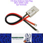 1 x 175amp Anderson Style Plug With 80cm 4AWG Cable with Eye Terminals 175 Amp