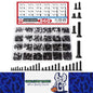 860pcs Small Screw Assortment Kit M1.2 M1.4 M1.7 M2 M2.5 M3 for Laptop PC SSD
