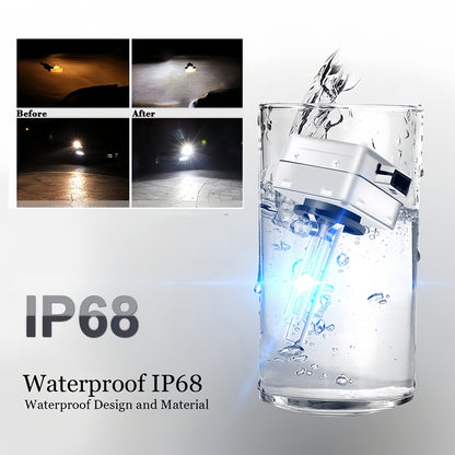 Pair 12v 35w D1R 6000K HID Globes with Ballast attached 6000k Colour D1R HID 2pc