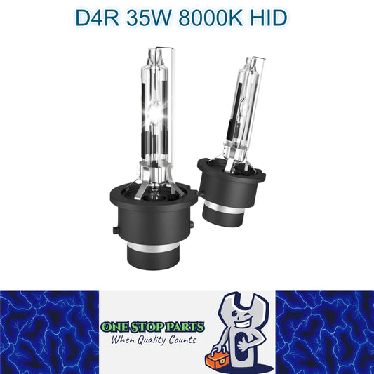 2 x D4R HID XENON globes 8000k Super Bright Quality D4R HID Bulbs (2pcs)