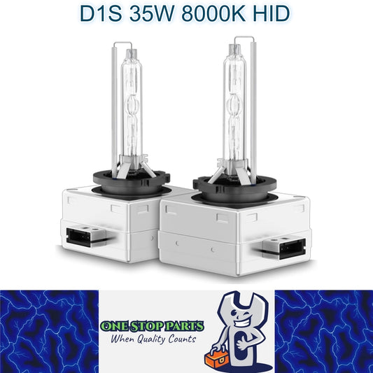 Pair 12v 35w D1S 8000K HID Globes with Ballast attached 8000k Colour D1R HID 2pc