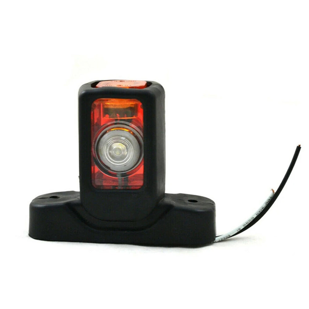 2 x LED Side Marker Light 85mm Red/Amber/White Trailer Truck Signal Marker Lamp