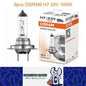 8 x Osram 24V H7 100W Halogen Clear Globes 3200K Truck Original Headlight (8pcs)