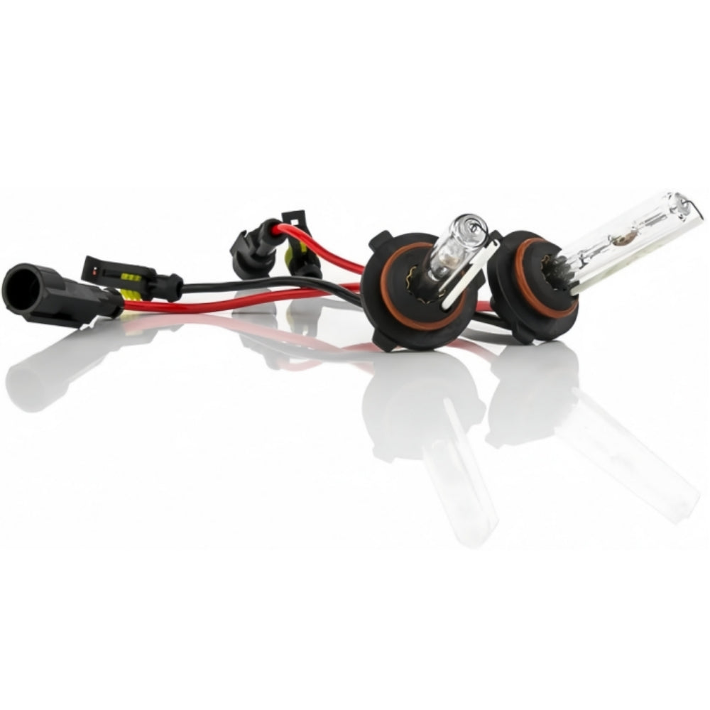 9006 55w 12000k HID Kit 2 x 55w HID Slim Ballasts and 2 x 55w HB4 HID Globes
