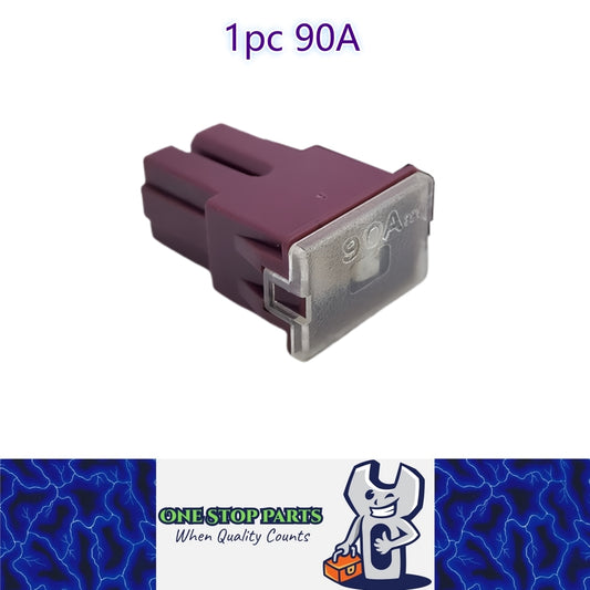 1 x 90Amp Purple Medium Female Slow Blow Fuse Block 15mmx22mmx32mm High 90A Fuse