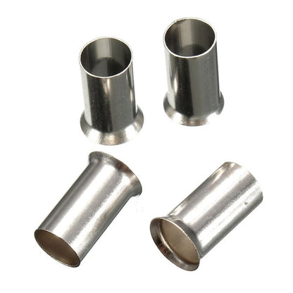 100 x 0.5mm² (22 AWG) Copper Tinned Bare wire end Crimp Cable end connection