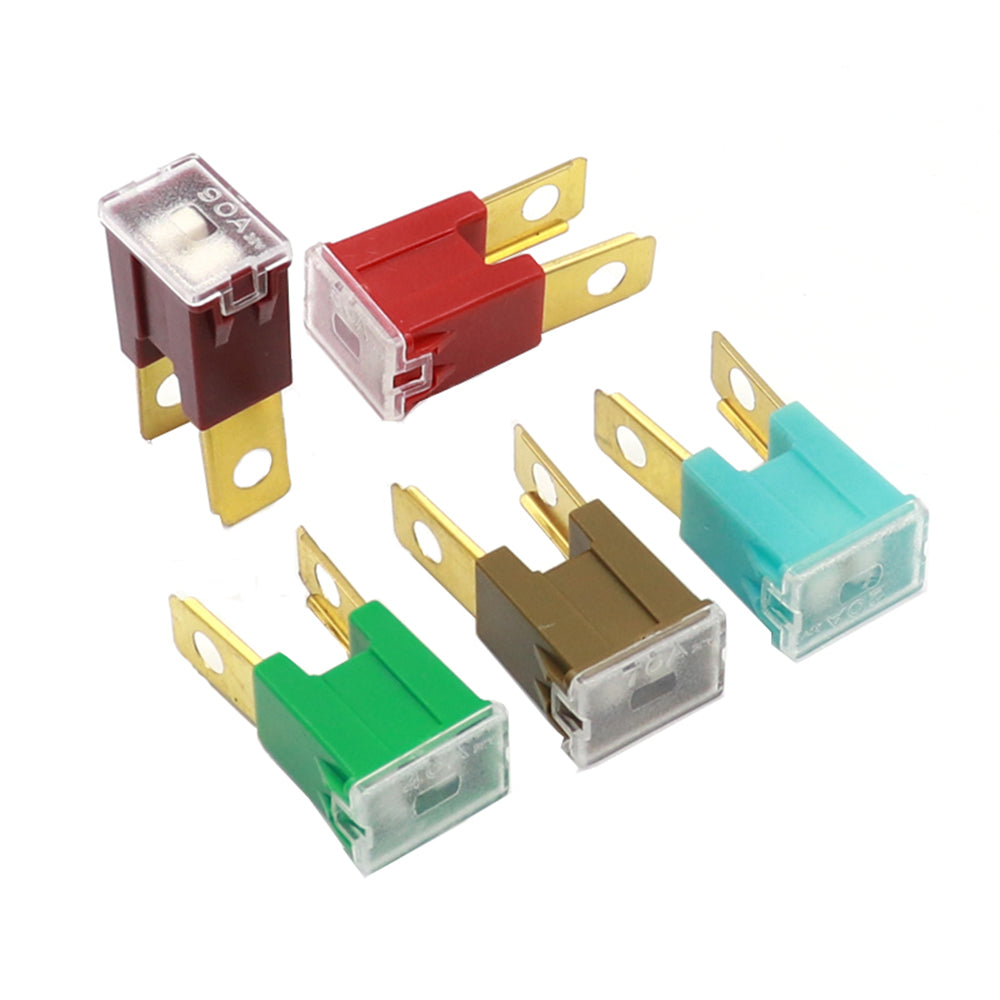Large Male Slow Blow Fuse Block 20A 30A 40A 50A 60A 70A 80A 90A 100A 120A vehicles SUVs RVs caravans golf carts trucks