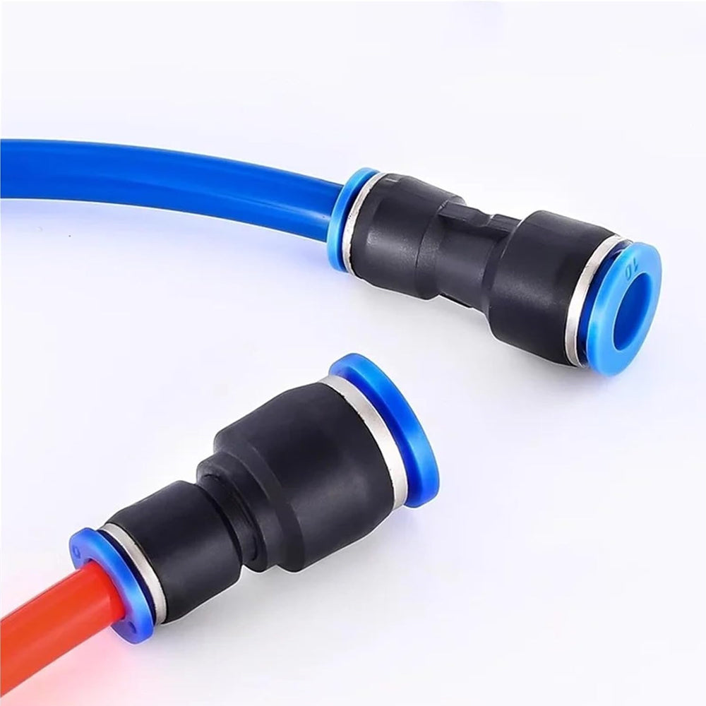 10pcs PG Pneumatic Fitting Push in Straight Connector OD10mm-6mm Air Hose Tube