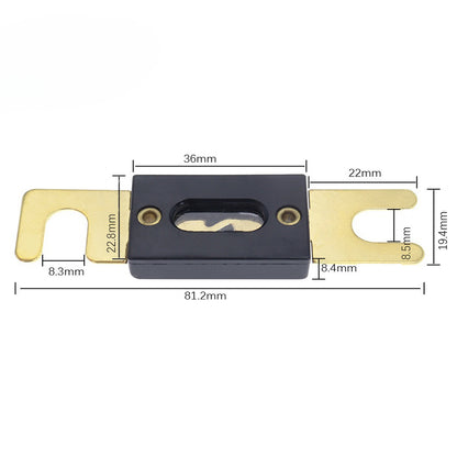 ANL Inline Fuse Holder with Bolt On 30-500 Amp Fuse Supplied
