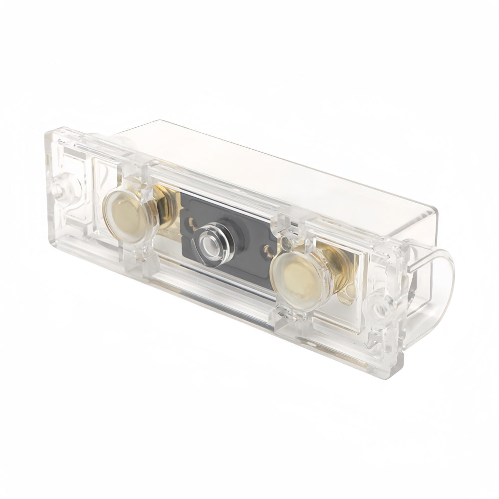 ANL Inline Fuse Holder with Bolt On 80 Amp Fuse Supplied (80A) Clear Base Cover