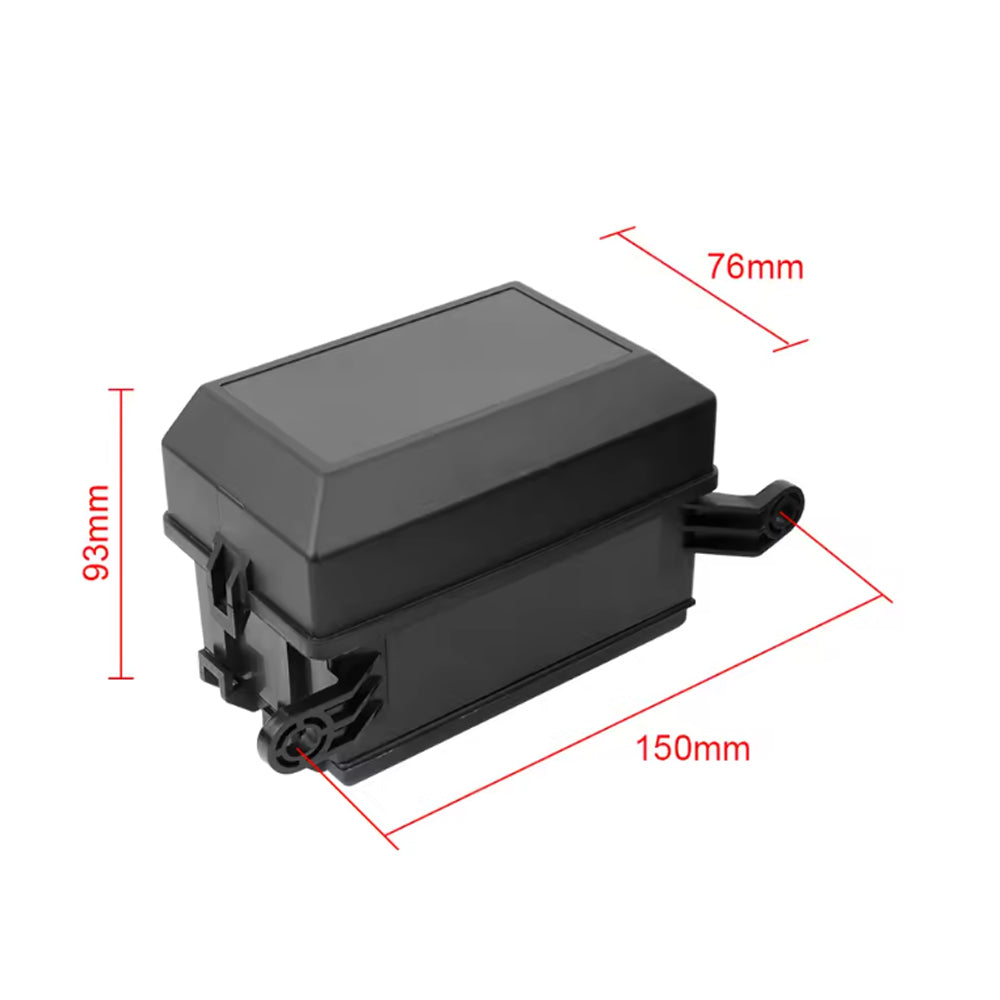 1 x 6 Way ATC/ATO Blade Fuse Holder and 6 Way Relay Socket Box Block