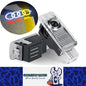 2 x Audi LED Car Door Light Welcome Light Laser Projector Lamp with Audi A5 logo