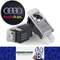 2 x Audi LED Car Door Light Welcome Light Laser Projector Lamp Audi A8L logo