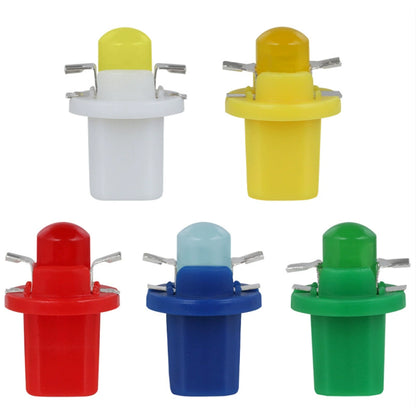 10 x Blue T5 Cap B8.5D COB LED Instrument Light Twist and Lock LED Dash Light