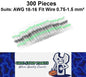 300 x Green Waterproof Heat shrink Wire Connector Solder Insulated Join (300pcs)