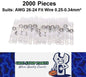 2000 x White Waterproof Heat shrink Wire Connectors Solder Insulated Joiners