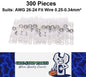 300 x White Waterproof Heat shrink Wire Connectors Solder Insulated Joiners