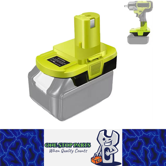 Battery Adapter Converts Makita 18V Battery to Fit for Ryobi 18V Tools