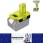 Battery Adapter Converts Makita 18V Battery to Fit for Ryobi 18V Tools