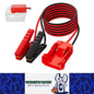 Battery Jumper Starter 1.8M Cable with Clamps to Milwaukee M18 Battery Adapter