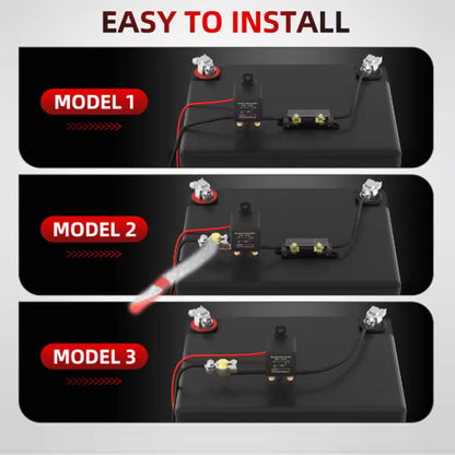 Battery Remote Control Switch 12V 250A Disconnect Switch Battery Kill Switch