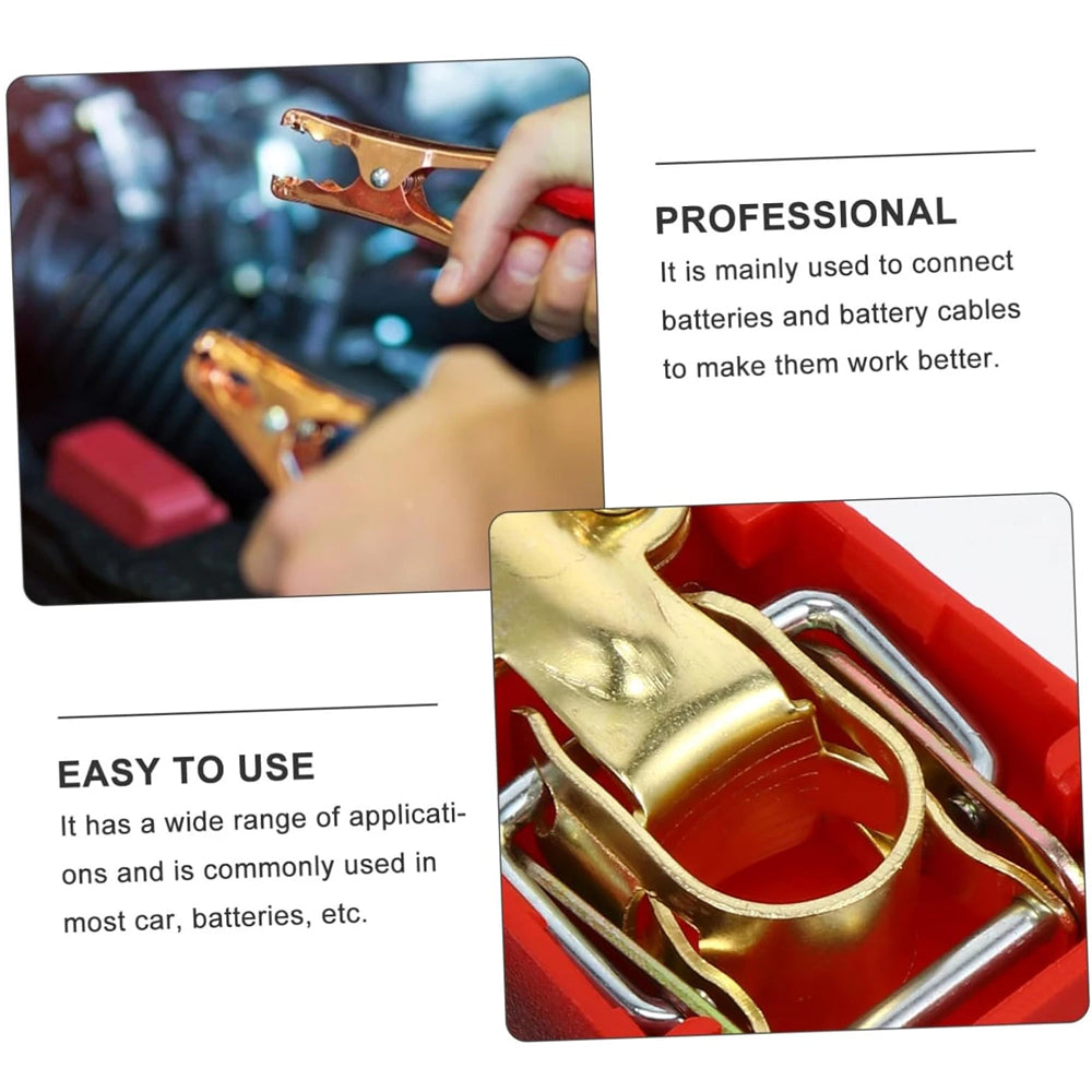 1 Pair Battery Terminal Connectors Quick Release Battery Clamps Top Post Clips